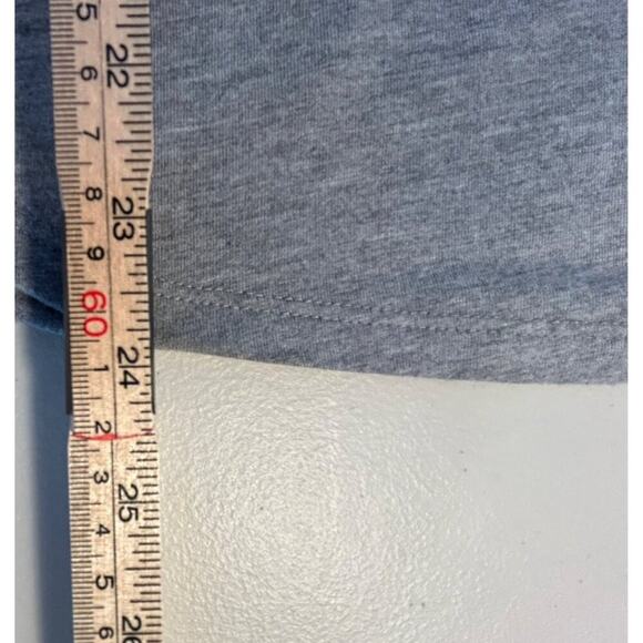 Disney The Little Mermaid Gray & Navy Raglan Sleeve Graphic Tee Size Small - Picture 6 of 6